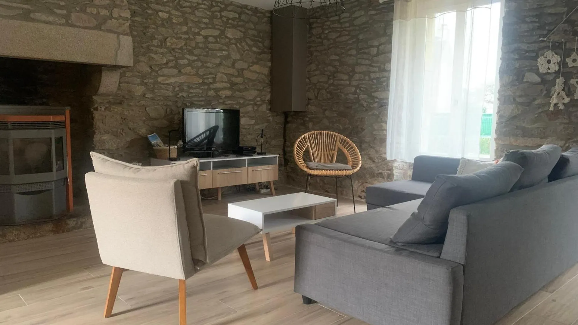 Maison Kervoyal Damgan 8 Personnes, Plage A Pied