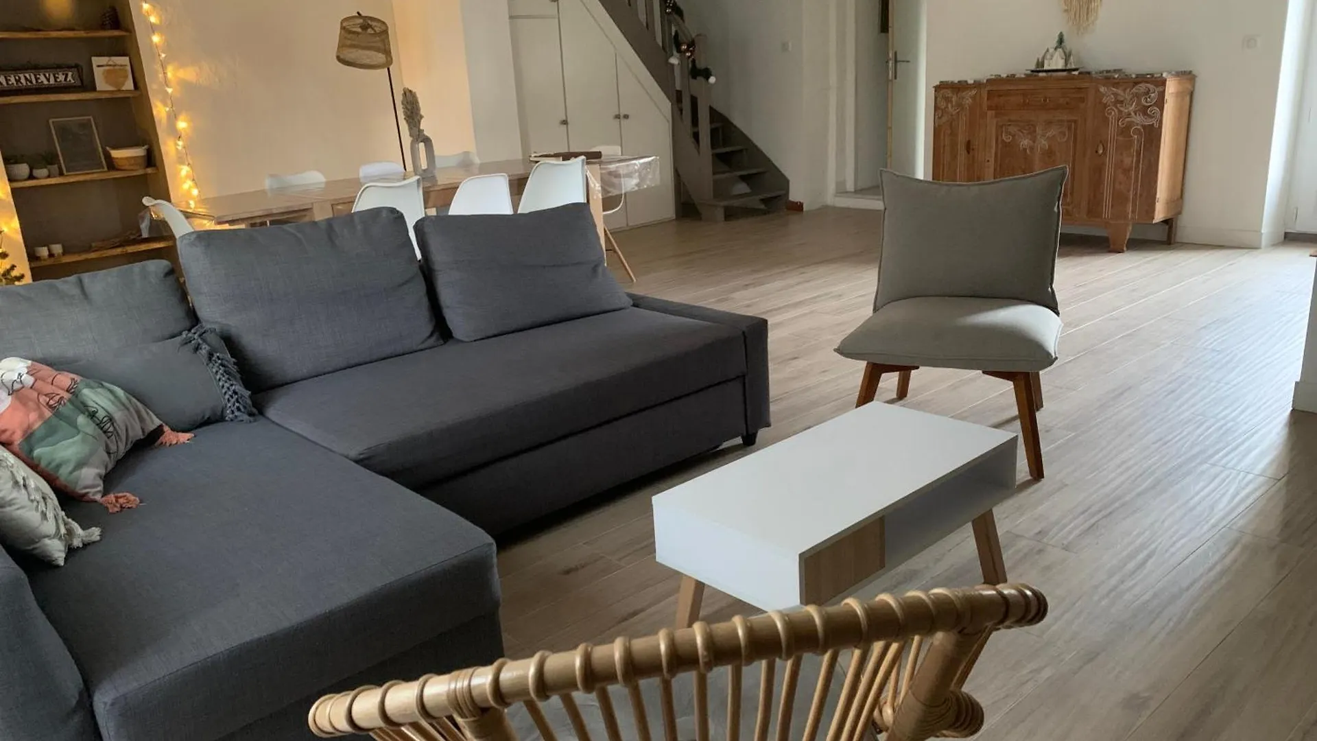 Maison Kervoyal Damgan 8 Personnes, Plage A Pied Ferienhaus